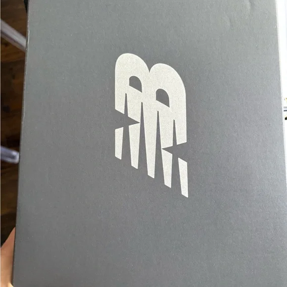 NWT New Balance White and Light Blue Sneakers - Picture 5 of 5